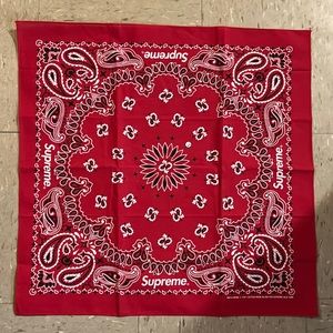 Supreme Red Bandana